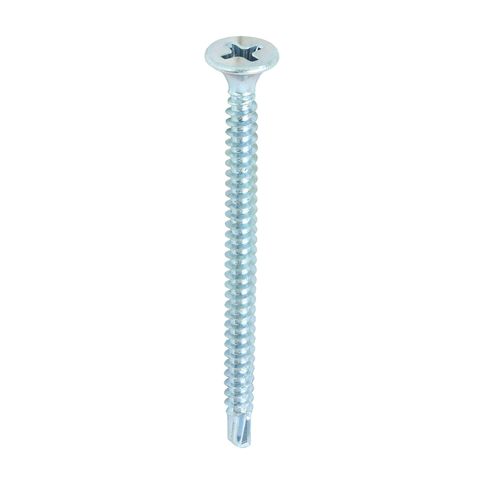 TIMCO Drywall Self-Drilling Bugle Head Silver Screws - 3.5 x 50
