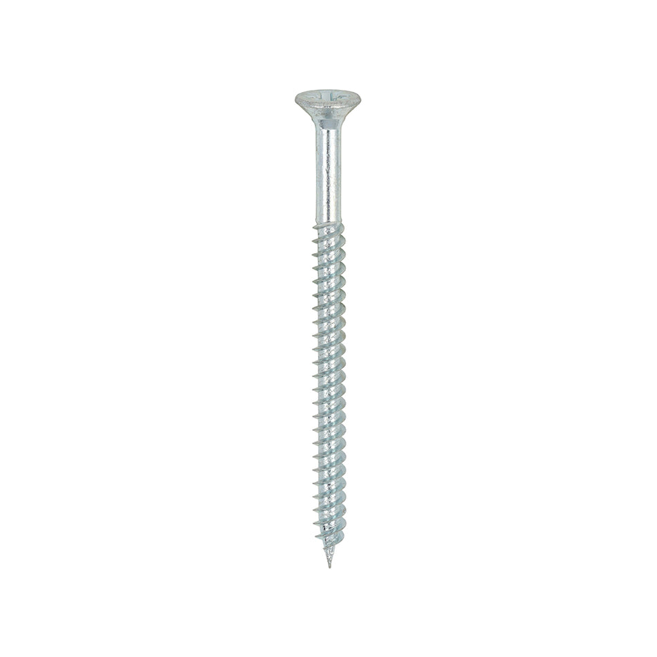 TIMCO Twin-Threaded Countersunk Silver Woodscrews - 6 x 2