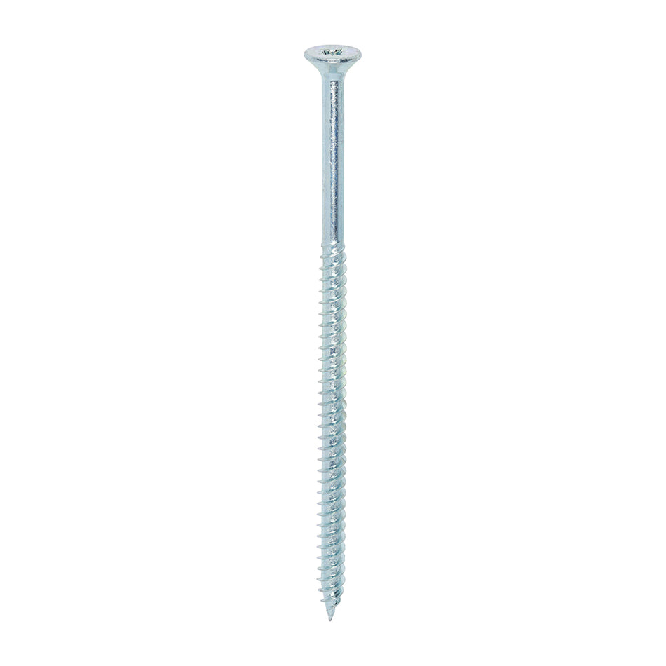 TIMCO Twin-Threaded Countersunk Silver Woodscrews - 10 x 4