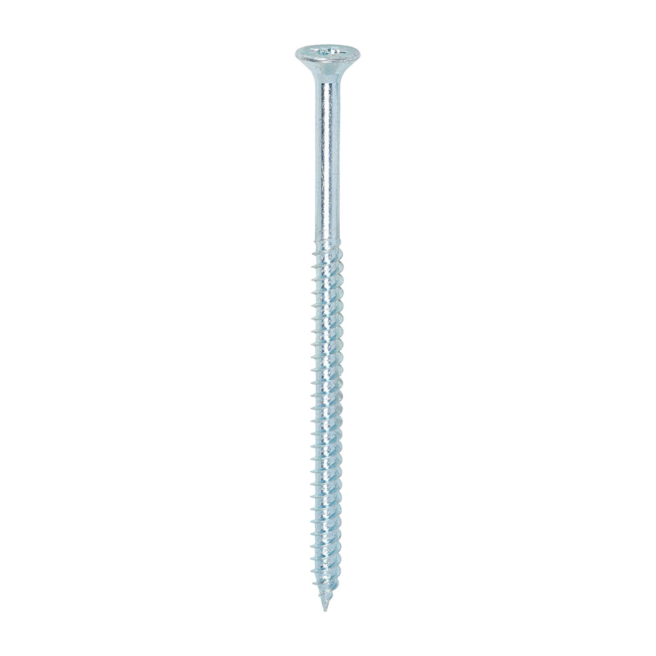 TIMCO Twin-Threaded Countersunk Silver Woodscrews - 12 x 4