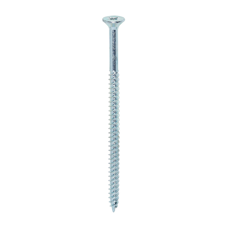TIMCO Twin-Threaded Countersunk Silver Woodscrews - 10 x 3 1/2