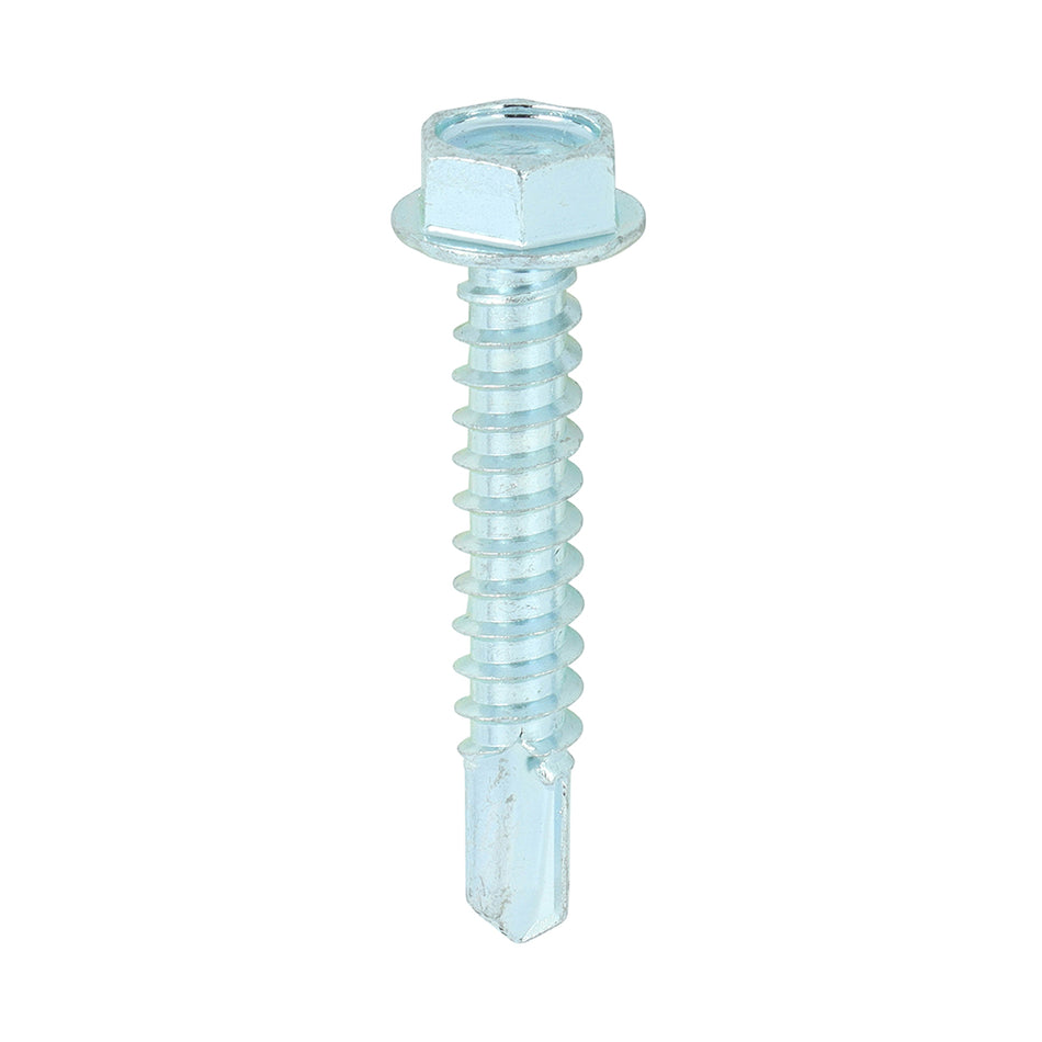 TIMCO Self-Drilling Light Section Silver Screws - 12 x 1 1/4
