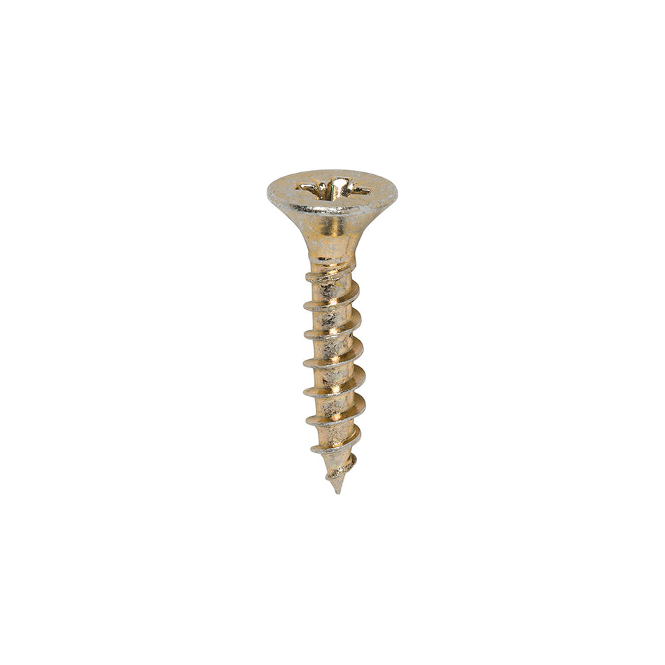 TIMCO Classic Multi-Purpose Countersunk Gold Woodscrews - 4.0 x 20