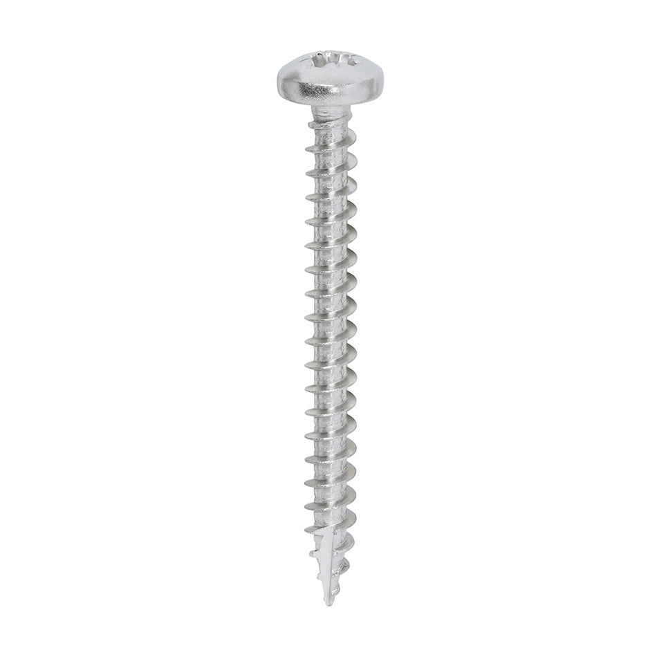 TIMCO Classic Multi-Purpose Pan Head A2 Stainless Steel Woodcrews - 4.0 x 40