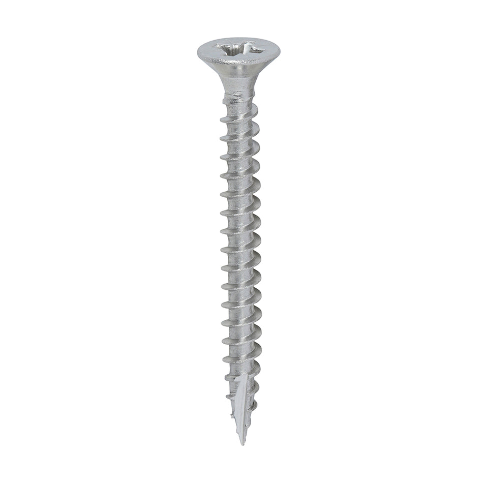 TIMCO Classic Multi-Purpose Countersunk A2 Stainless Steel Woodcrews - 4.0 x 40
