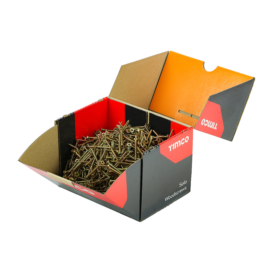 TIMCO Solo Countersunk Gold Woodscrews - 4.0 x 50