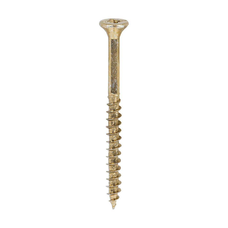 TIMCO Velocity Premium Multi-Use Countersunk Gold Woodscrews - 4.0 x 50