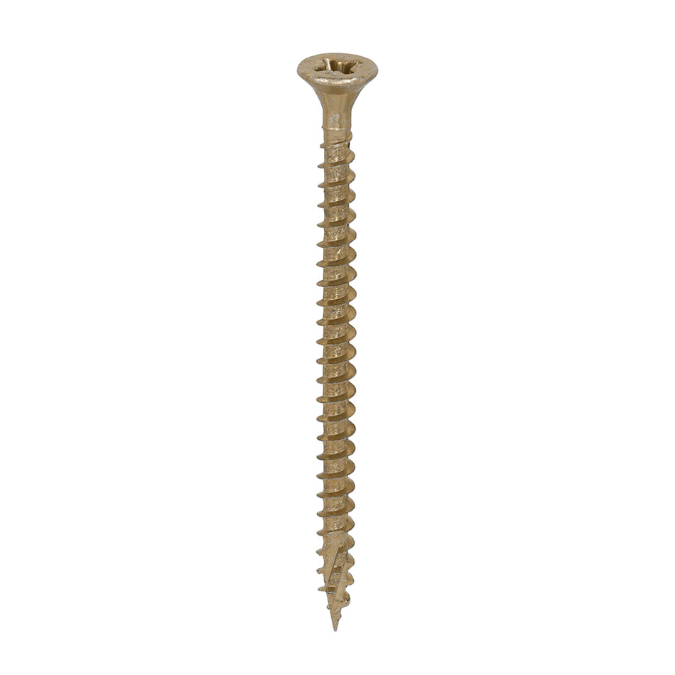 TIMCO C2 Strong-Fix Multi-Purpose Premium Countersunk Gold Woodscrews - 4.0 x 60