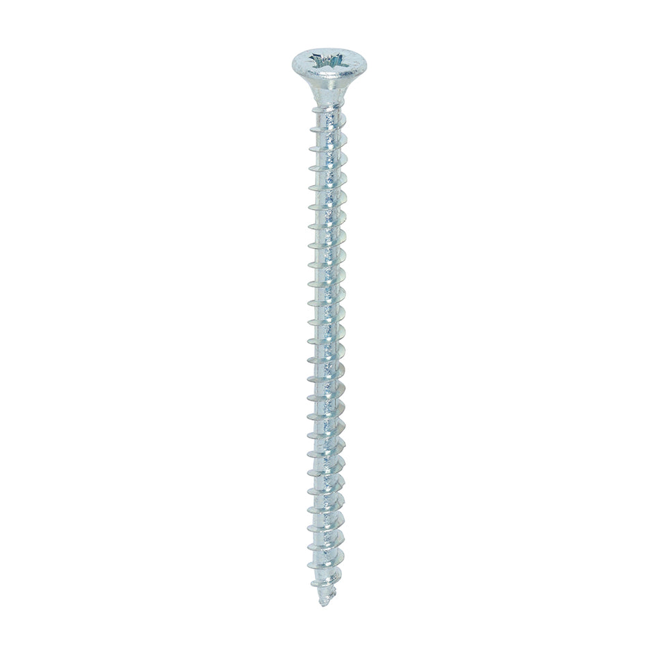 TIMCO Solo Countersunk Silver Woodscrews - 4.0 x 60