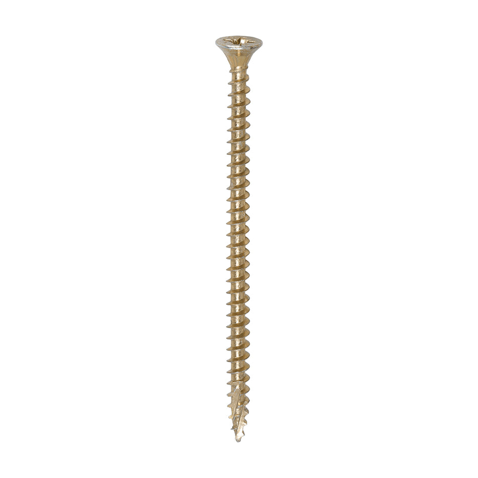 TIMCO C2 Strong-Fix Multi-Purpose Premium Countersunk Gold Woodscrews - 4.0 x 70