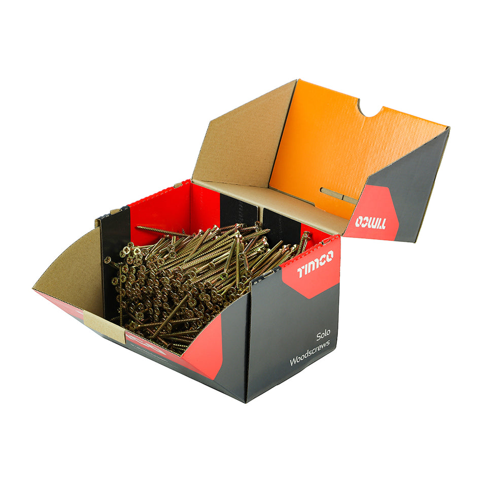 TIMCO Solo Countersunk Gold Woodscrews - 4.0 x 80