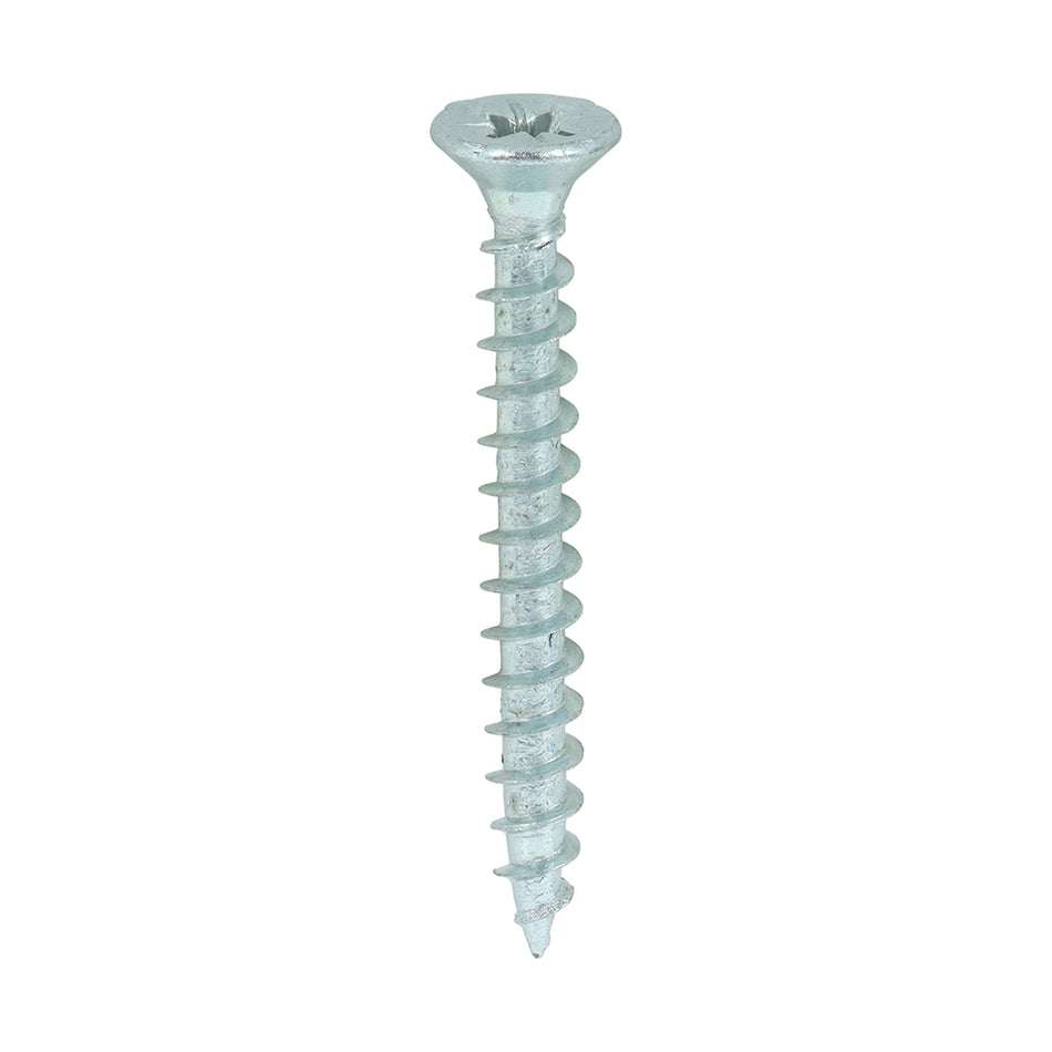 TIMCO Solo Countersunk Silver Woodscrews - 4.5 x 40
