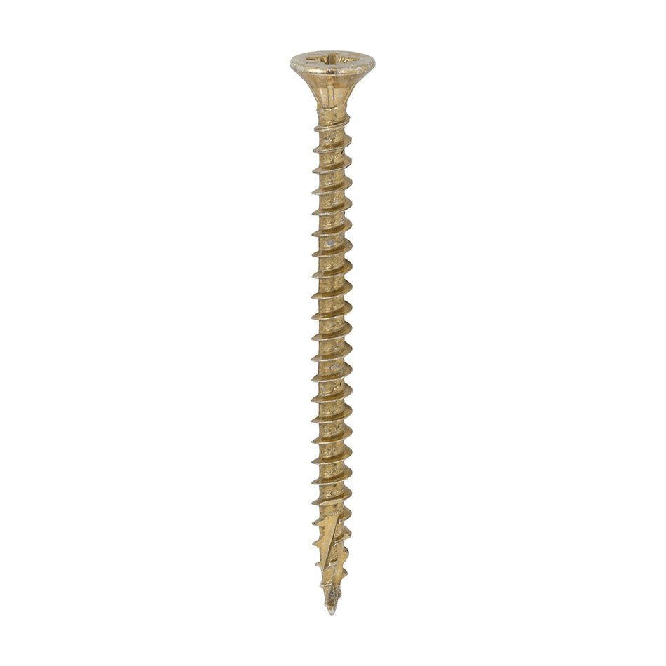 TIMCO C2 Strong-Fix Multi-Purpose Premium Countersunk Gold Woodscrews - 4.5 x 60
