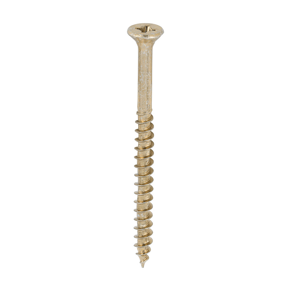 TIMCO Velocity Premium Multi-Use Countersunk Gold Woodscrews - 4.5 x 60