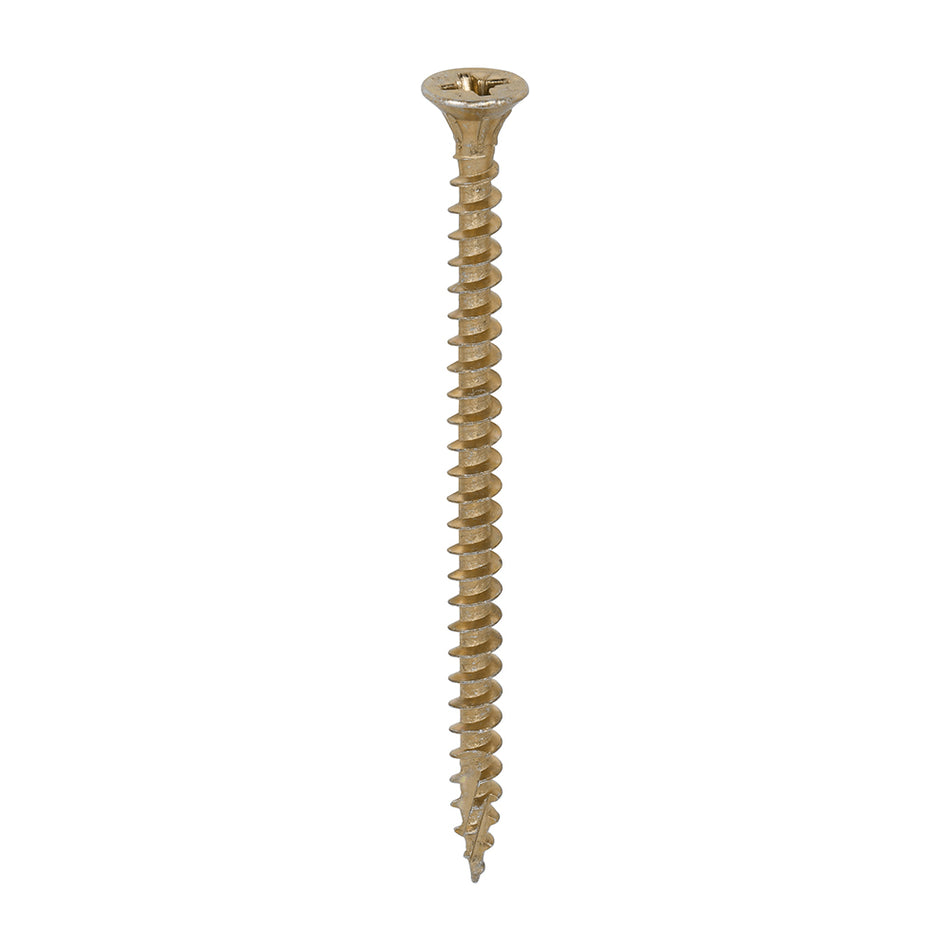 TIMCO C2 Strong-Fix Multi-Purpose Premium Countersunk Gold Woodscrews - 4.5 x 70