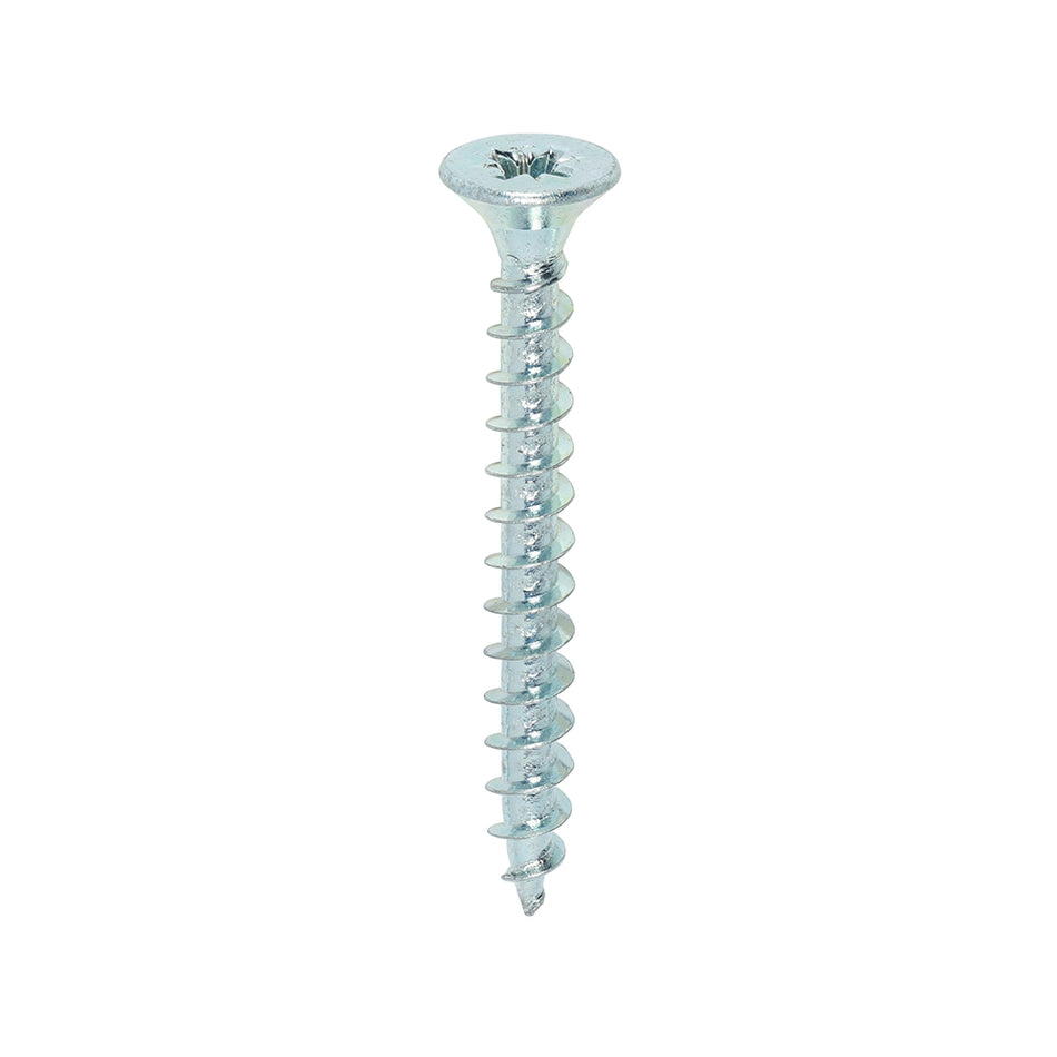 TIMCO Solo Countersunk Silver Woodscrews - 5.0 x 45