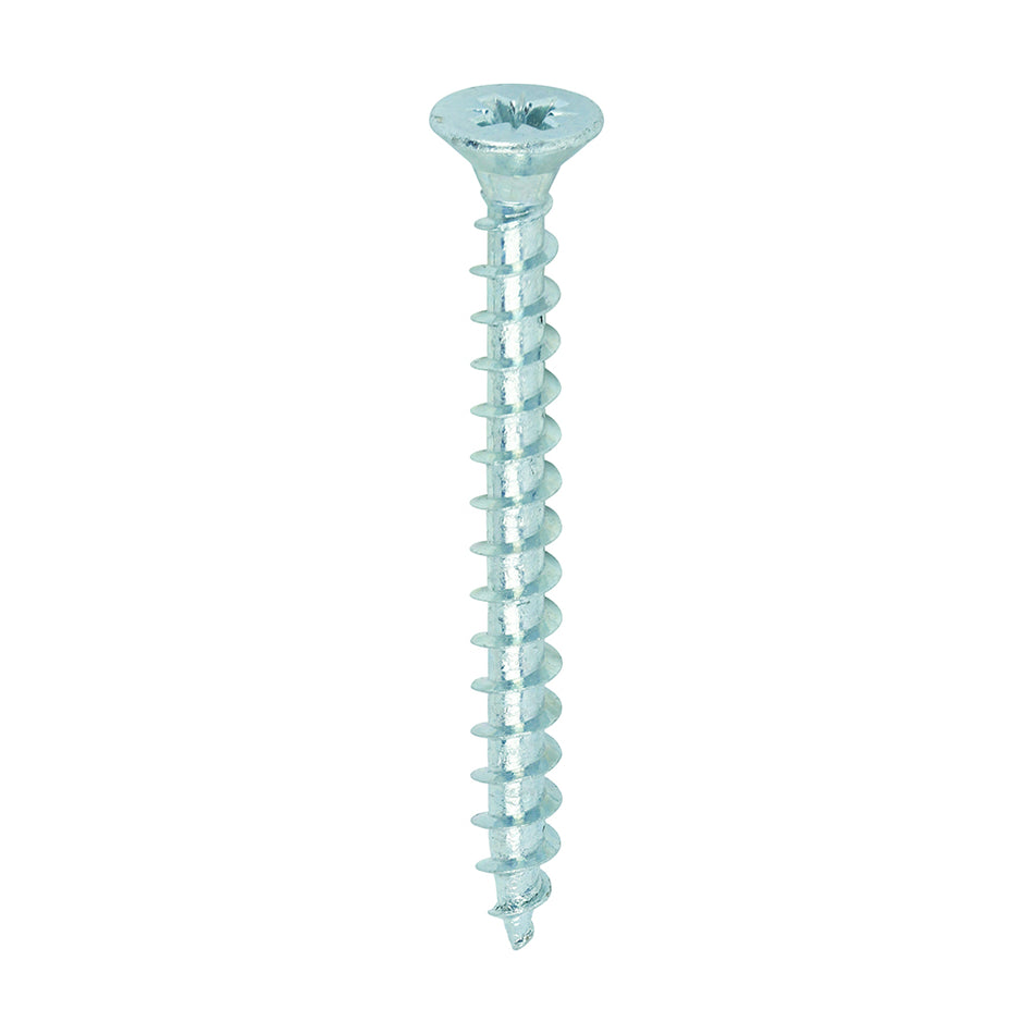 TIMCO Solo Countersunk Silver Woodscrews - 5.0 x 50