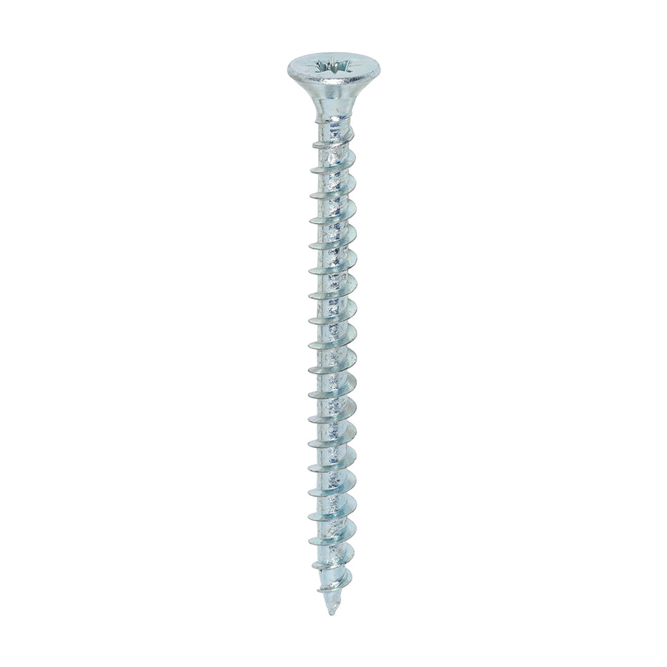 TIMCO Solo Countersunk Silver Woodscrews - 5.0 x 60