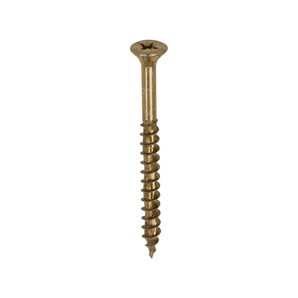 TIMCO Velocity Premium Multi-Use Countersunk Gold Woodscrews - 5.0 x 60