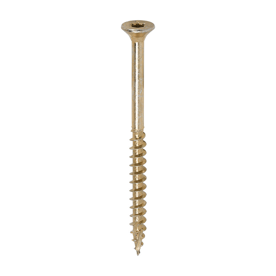 TIMCO C2 Clamp-Fix Multi-Purpose Premium Countersunk Gold Woodscrews - 5.0 x 70