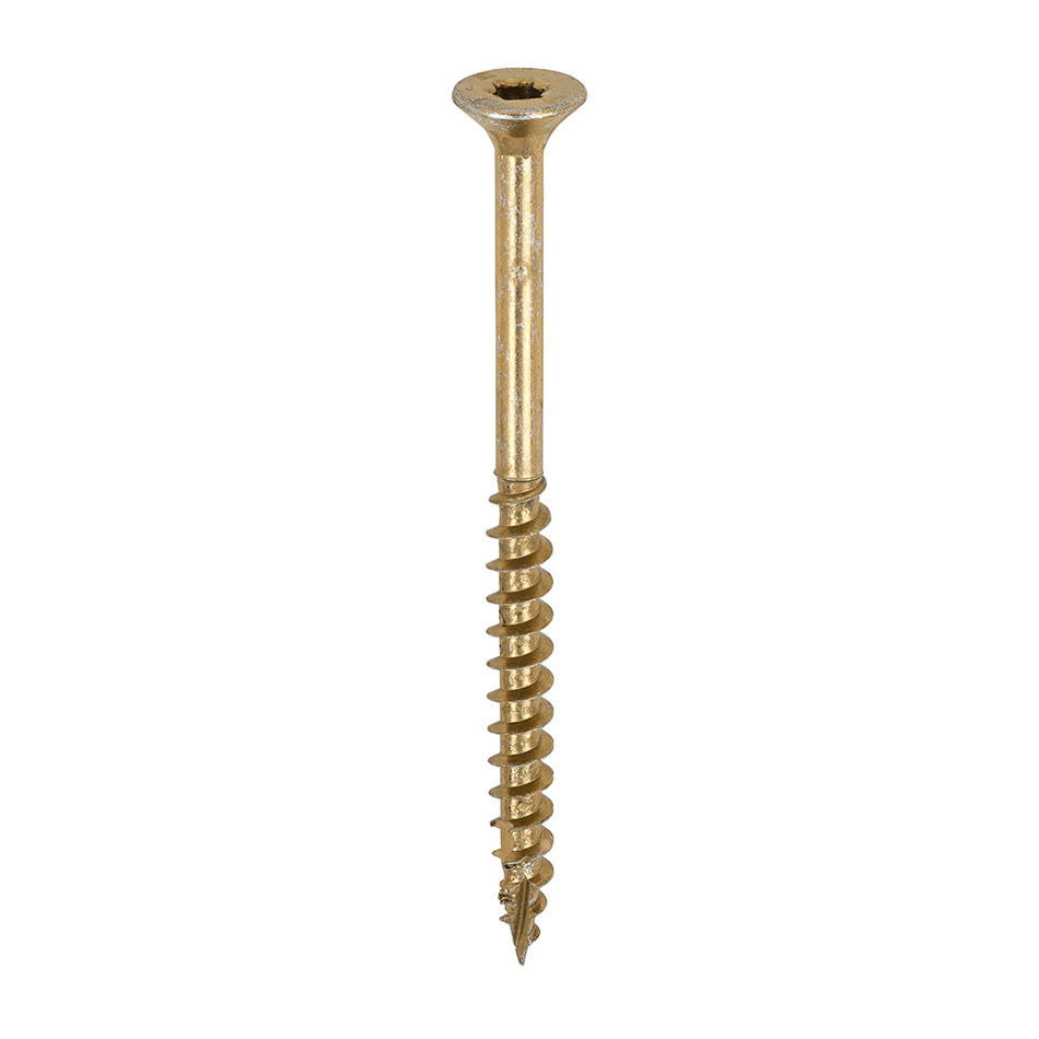 TIMCO C2 Clamp-Fix Multi-Purpose Premium Countersunk Gold Woodscrews - 5.0 x 70
