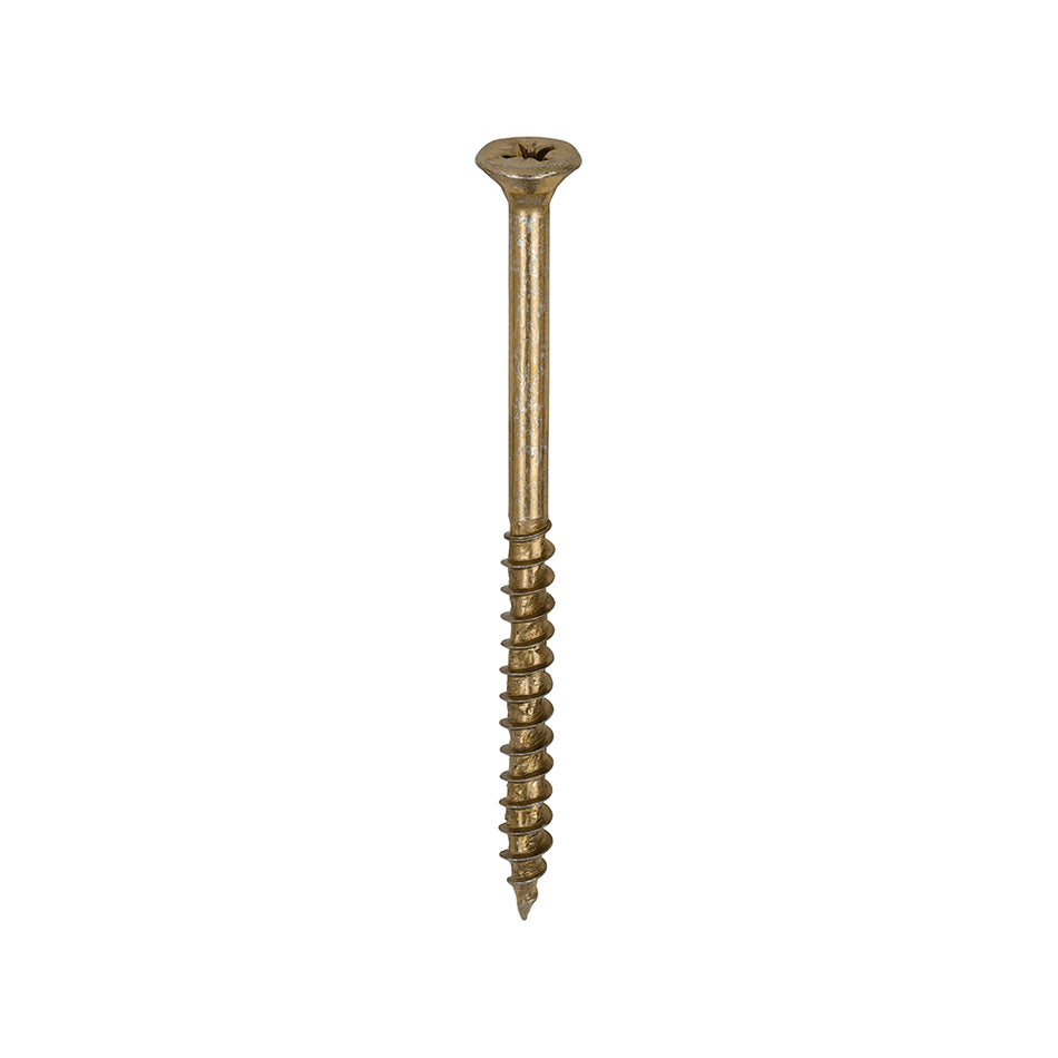 TIMCO Velocity Premium Multi-Use Countersunk Gold Woodscrews - 5.0 x 75