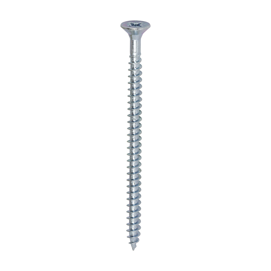 TIMCO Solo Countersunk Silver Woodscrews - 5.0 x 80