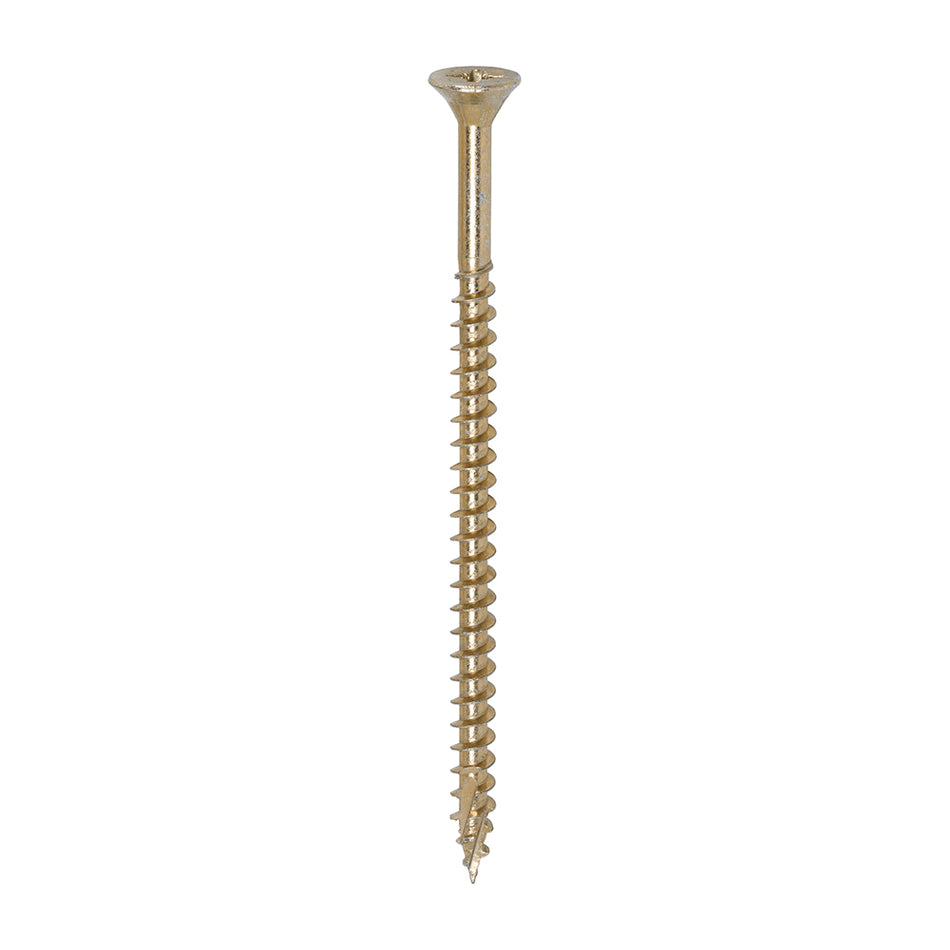 TIMCO C2 Strong-Fix Multi-Purpose Premium Countersunk Gold Woodscrews - 5.0 x 90