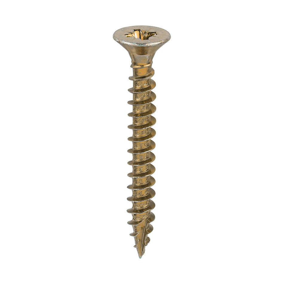 TIMCO Classic Multi-Purpose Countersunk Gold Woodscrews - 6.0 x 50