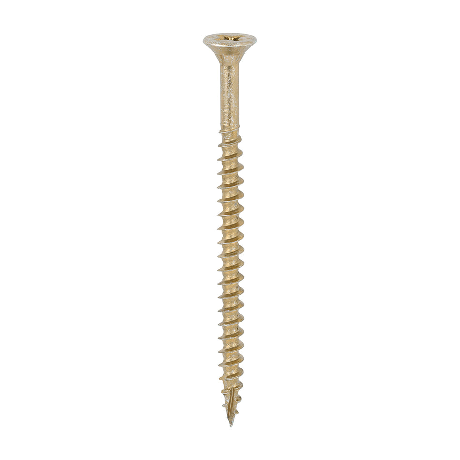 TIMCO C2 Strong-Fix Multi-Purpose Premium Countersunk Gold Woodscrews - 6.0 x 90
