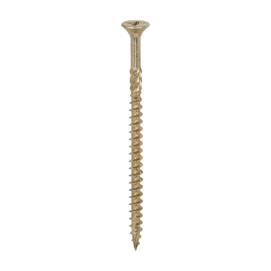 TIMCO C2 Strong-Fix Multi-Purpose Premium Countersunk Gold Woodscrews - 6.0 x 100