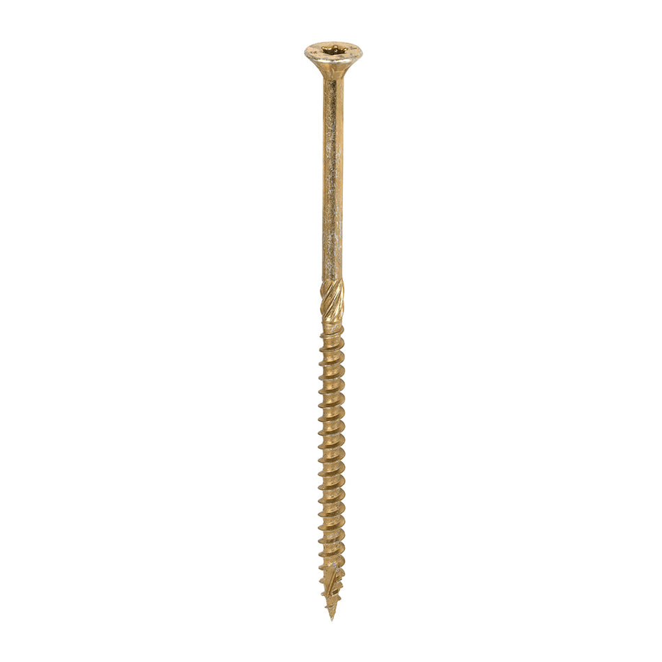 TIMCO C2 Clamp-Fix Multi-Purpose Premium Countersunk Gold Woodscrews - 6.0 x 130