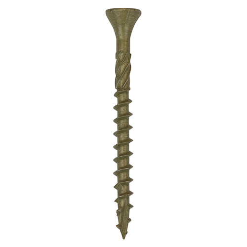 TIMCO C2 Deck-Fix Premium Countersunk Green Decking Screws - 4.5 x 75