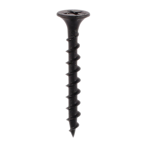 TIMCO Drywall Coarse Thread Bugle Head Black Screws - 3.5 x 25