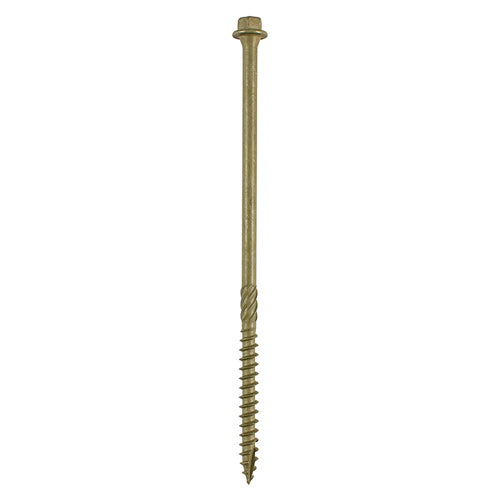 TIMCO Timber Screws Hex Flange Head Exterior Green - 6.7 x 125