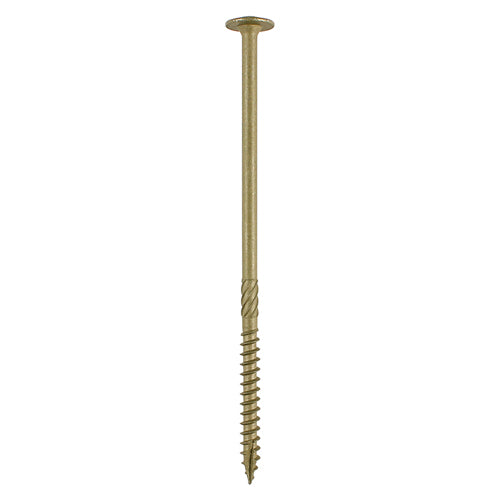 TIMCO Wafer Head Exterior Green Timber Screws  - 8.0 x 200