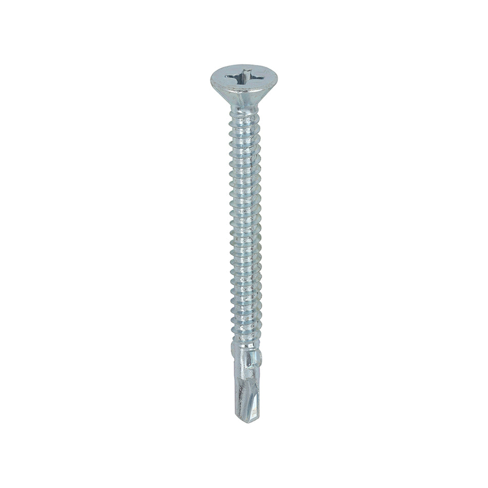 TIMCO Self-Drilling Wing-Tip Steel to Timber Light Section Silver Screws  - 5.5 x 65
