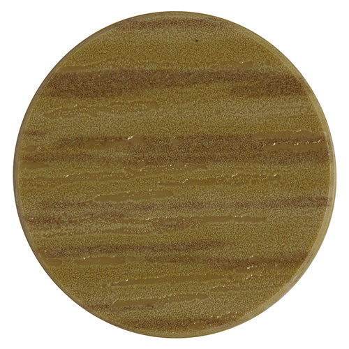 TIMCO Self-Adhesive Screw Cover Caps Oak - 13mm