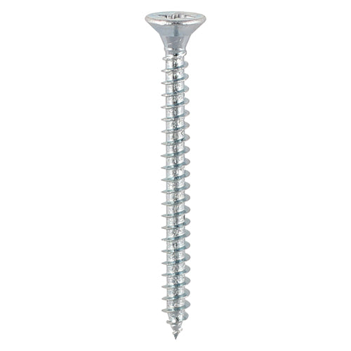 TIMCO Solo Countersunk Silver Woodscrews - 6.0 x 40