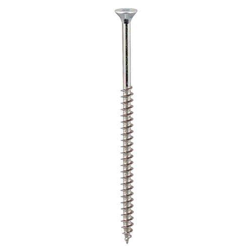 TIMCO Solo Countersunk Silver Woodscrews - 5.0 x 80