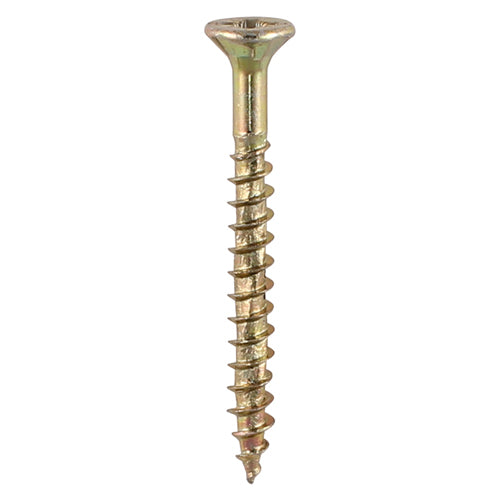 TIMCO Velocity Premium Multi-Use Countersunk Gold Woodscrews - 3.5 x 12