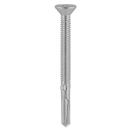 TIMCO Self-Drilling Wing-Tip Steel to Timber Heavy Section A2 Stainless Steel Bi-Metal Screws  - 5.5 x 65