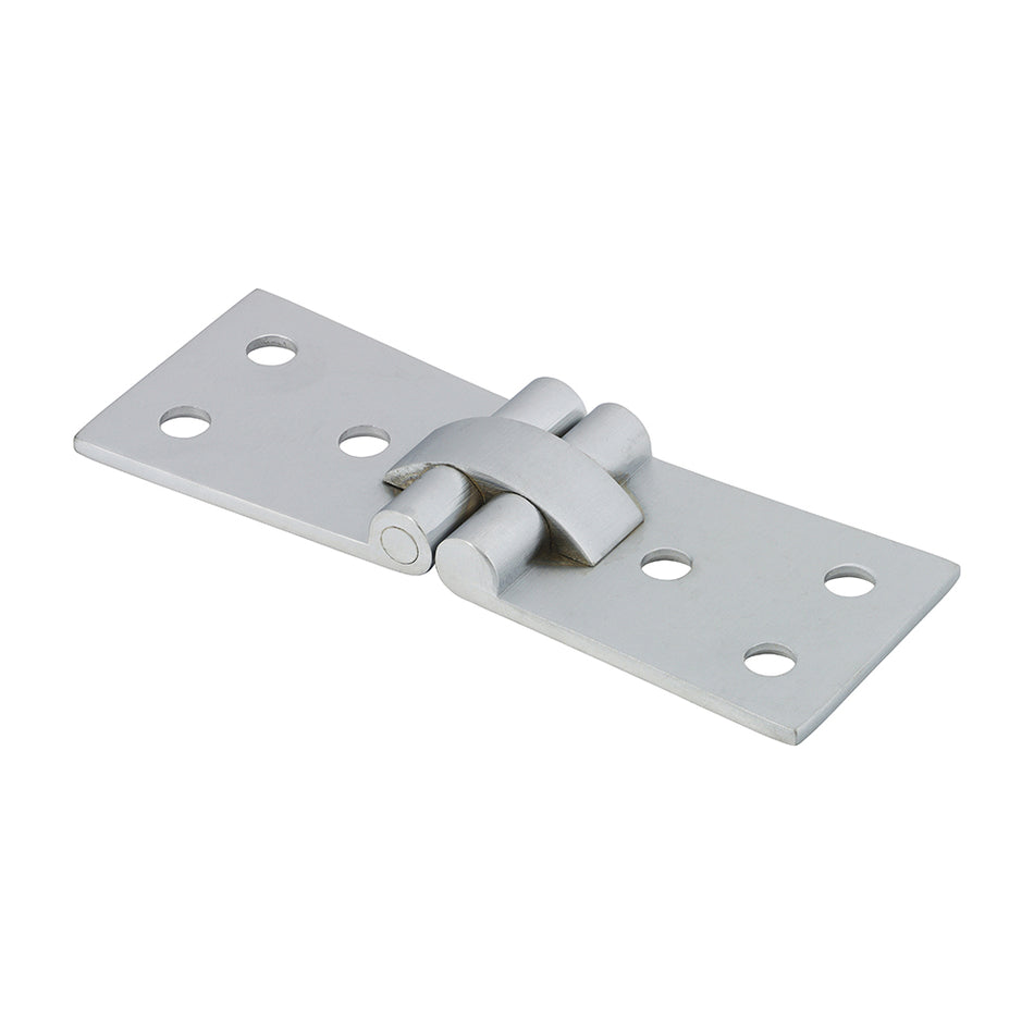 TIMCO Counter Flap Brass Hinges Satin Chrome - 100 x 40
