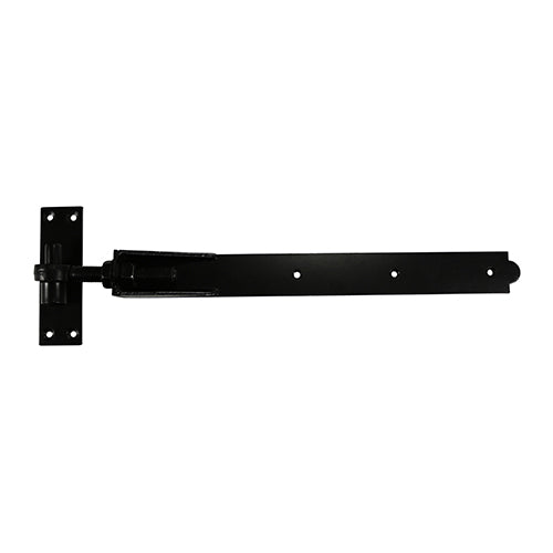 TIMCO Adjustable Band & Hook on Plates Hinges Black - 600mm