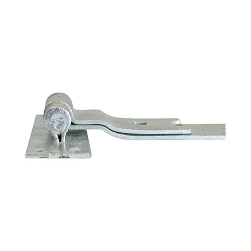 TIMCO Cranked Band & Hook On Plates Hinges Hot Dipped Galvanised - 750mm